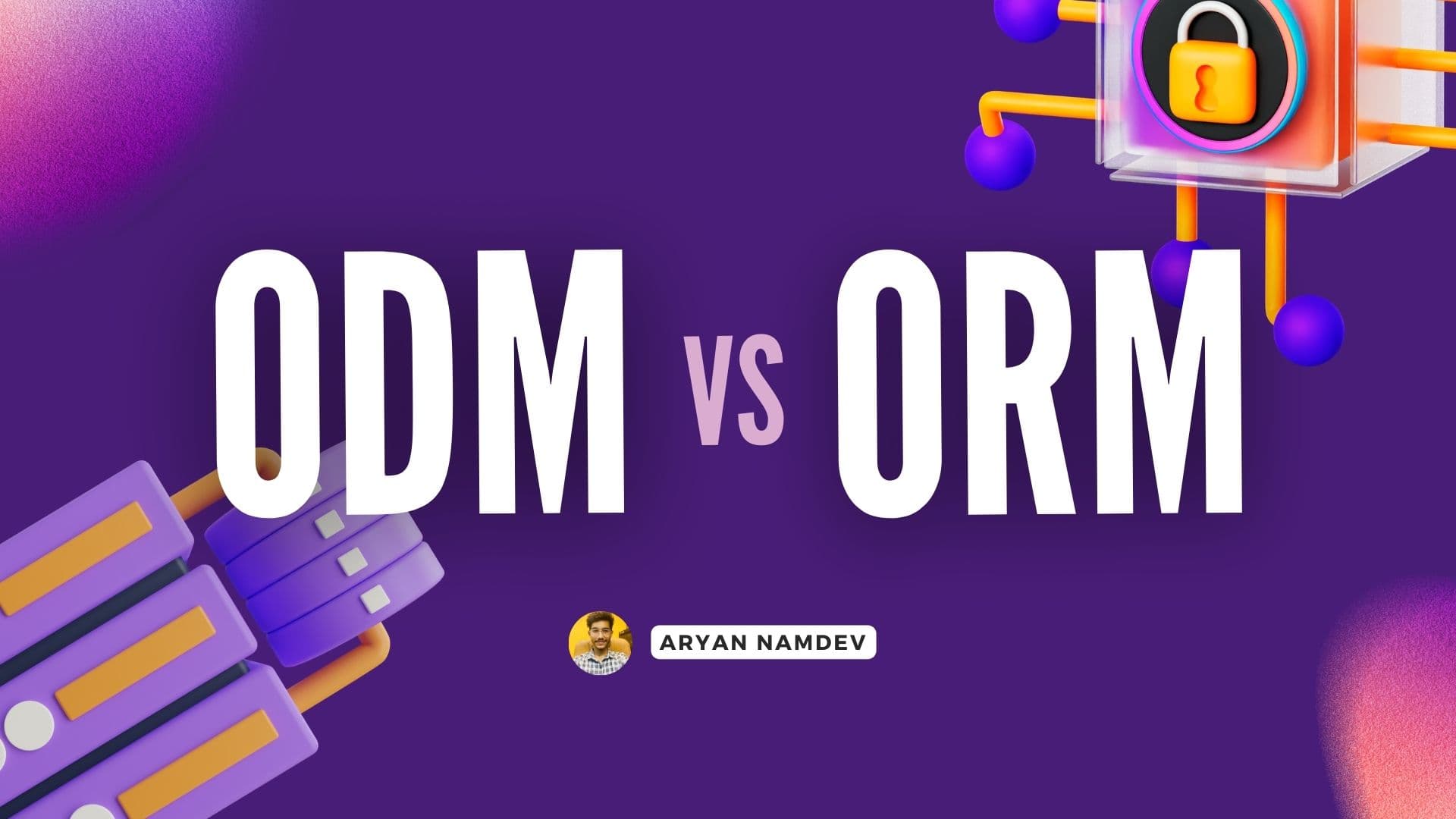 ODM vs ORM